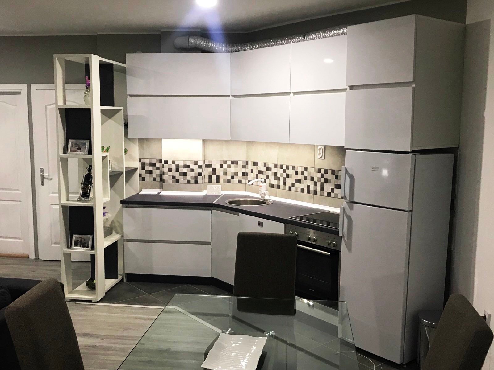 Warm apartment interior